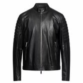 black cafe racer jacket